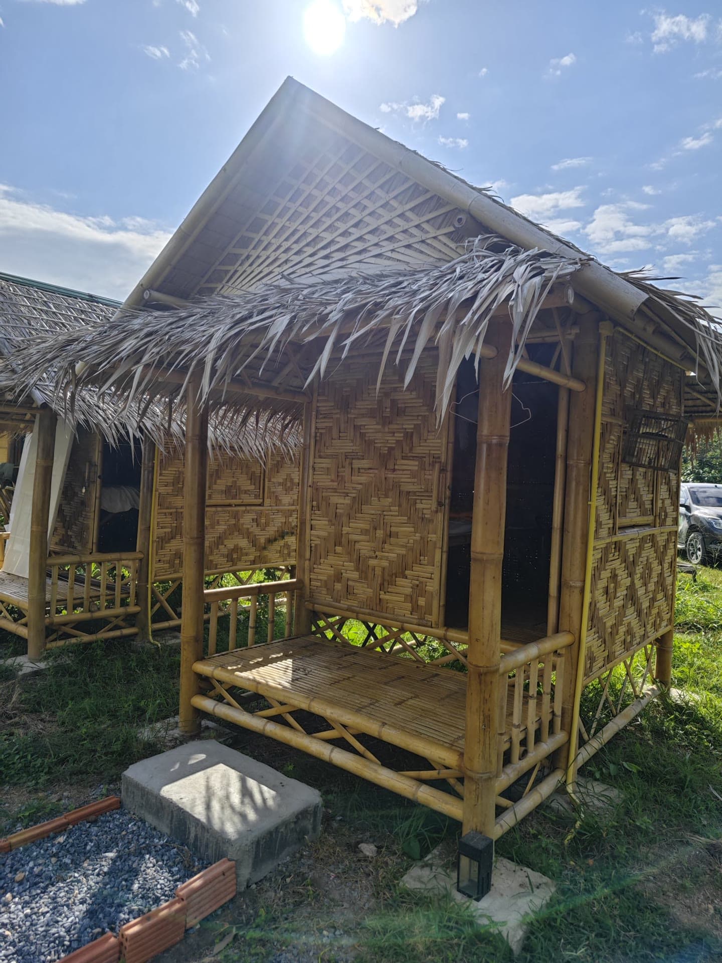 Bamboo Hut inside
