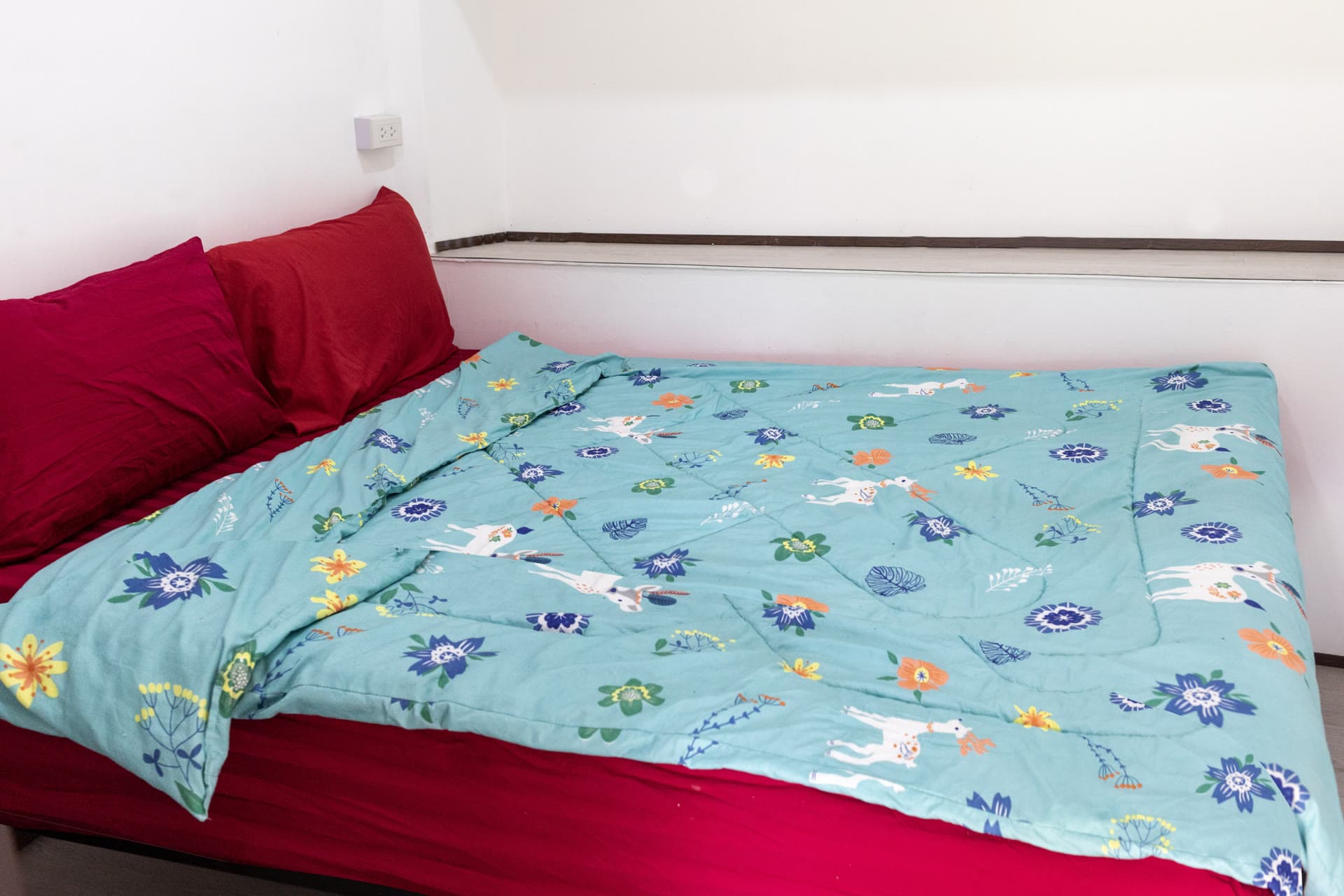 Double Aircon inside