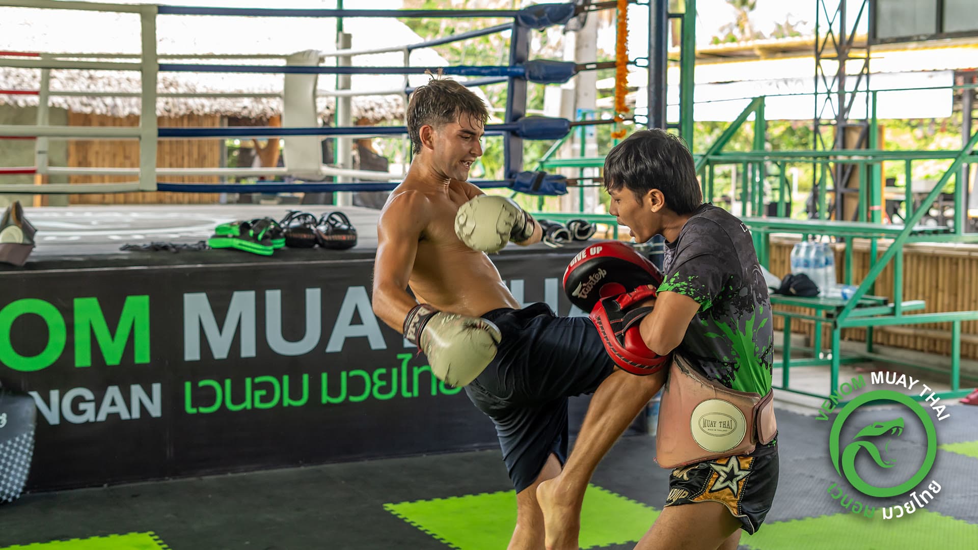 Muay Thai training