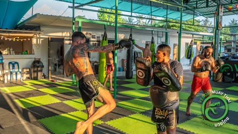Muay Thai training