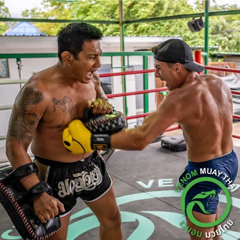 Muay Thai training