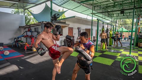 Muay Thai training