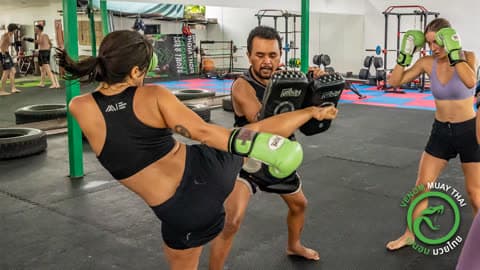 Muay Thai training