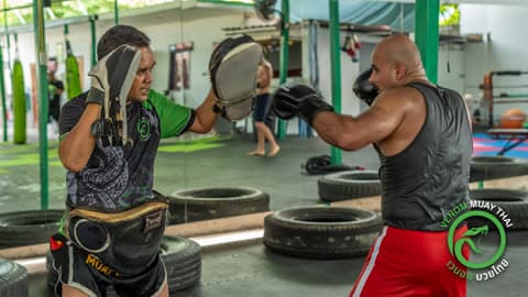 Muay Thai training